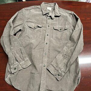 Men's J. Crew Corduroy Button Down - size medium